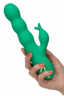 California Exotic Sonoma Satisfier Thrusting Rabbit Vibrator with Clitoral Teaser -Women's Sex Toys Shop large 6 153