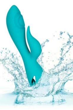 California Exotic Thumping 7.9" Silicone Rabbit Vibrator -Women's Sex Toys Shop large 6 165