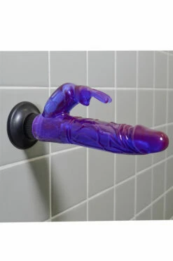 Pipedream Realistic 8.2" Rabbit Vibrator with Suction Cup Base -Women's Sex Toys Shop large 6 170