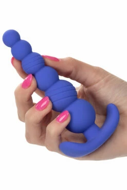 California Exotic 5" Cheeky X-6 Silicone Booty Beads -Women's Sex Toys Shop large 6 192