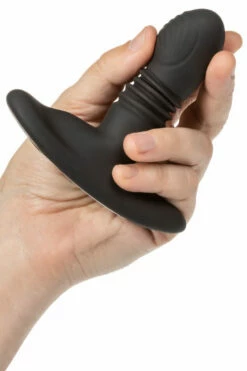 California Exotic Rotating Thrusting 4.5" Silicone Butt Plug -Women's Sex Toys Shop large 6 194
