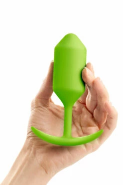B-Vibe Snug Plug 3 - 4.7" Weighted Butt Plug -Women's Sex Toys Shop large 6 206