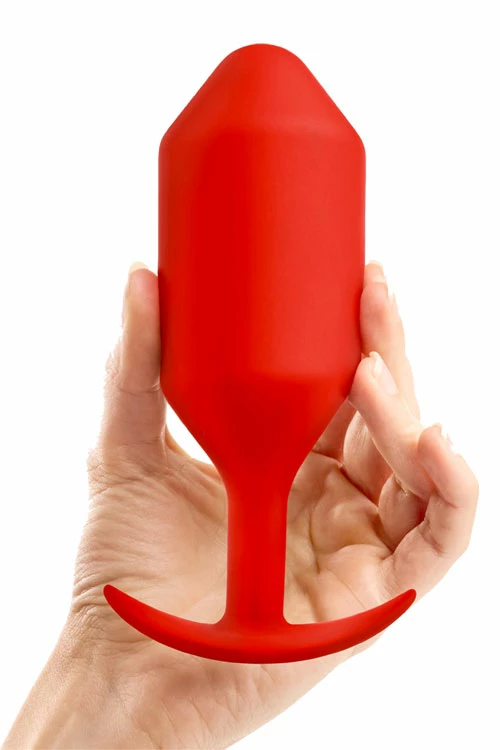 B-Vibe Snug Plug 6 - 6.3" Weighted Butt Plug 6 B-Vibe Snug Plug 6 - 6.3" Weighted Butt Plug - Image 6