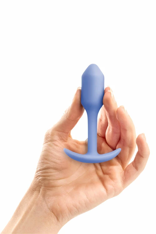 B-Vibe Snug Plug 1 - 3.4" Weighted Butt Plug 6 B-Vibe Snug Plug 1 - 3.4" Weighted Butt Plug - Image 6