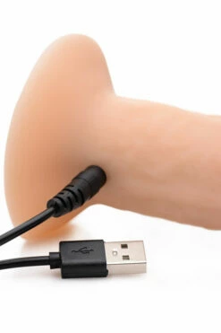 Thump-It Thumping 7.25" Silicone Dildo With Remote 11 Thump-It Thumping 7.25" Silicone Dildo With Remote -Women's Sex Toys Shop large 6 255