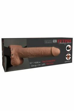 Pipedream 10" Hollow Strap On With Remote -Women's Sex Toys Shop large 6 276