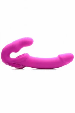 Strap U Vibrating Strapless 9.75" Silicone Strap On -Women's Sex Toys Shop large 6 279