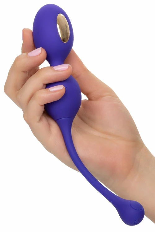 California Exotic Electro-Stimulation Dual Kegel Exerciser with Remote 6 California Exotic Electro-Stimulation Dual Kegel Exerciser with Remote - Image 6