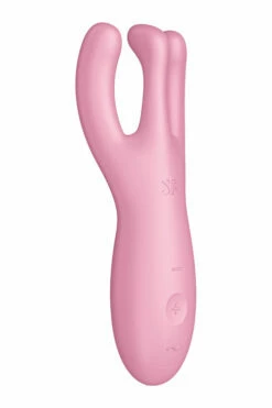 Satisfyer Threesome 4 Rechargeable Clitoral Vibrator with Connect App -Women's Sex Toys Shop large 6 41