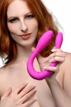Inmi Double Thump 14.5" Vibrating Dual-Ended Dong -Women's Sex Toys Shop large 6 82