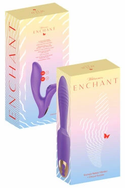 Wild Secrets Enchant 8" Rabbit Vibrator with Clitoral Suction -Women's Sex Toys Shop large 6 85